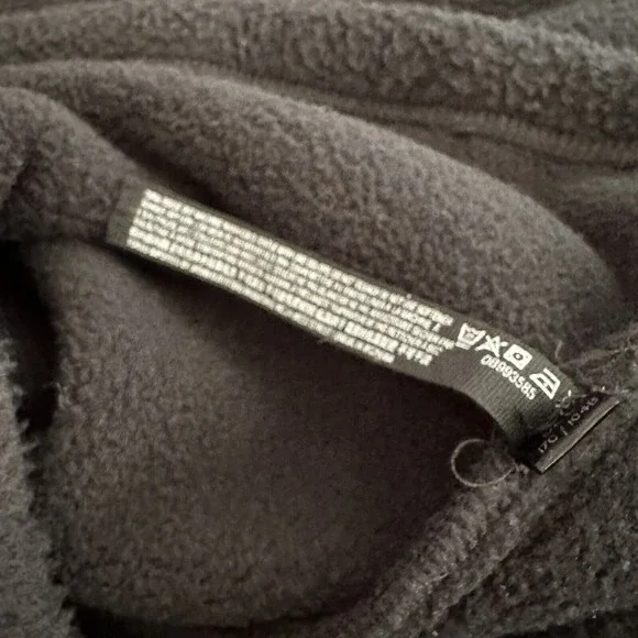 Free People FP Movement Black Glacier Fleece Jacket Size LARGE - Picture 10 of 10